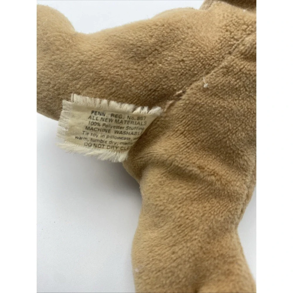 Tonka Pound Purries Plush Cat – Vintage 1990s – Orange Tabby – Red Collar
